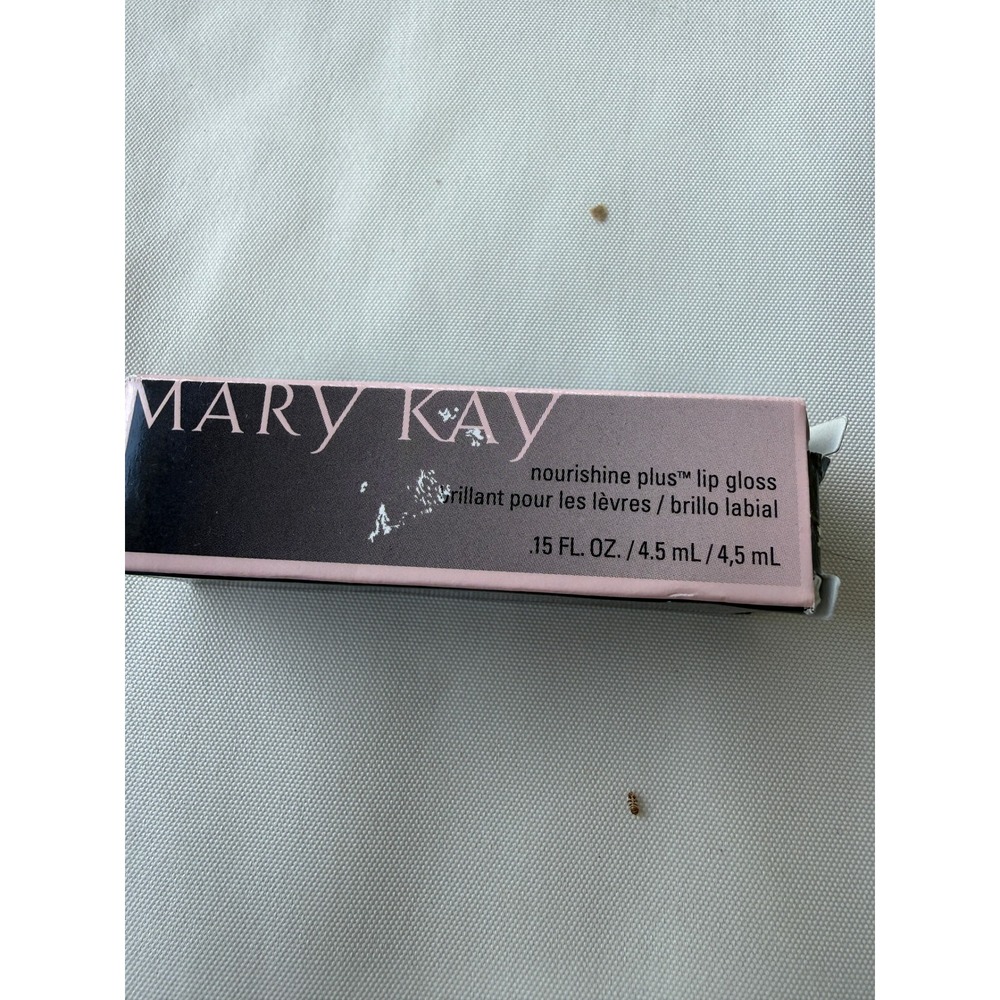 Mary Kay NouriShine Plus Lip Gloss Pink Parfait 0.15 fl oz 4.5 ml New in Box
